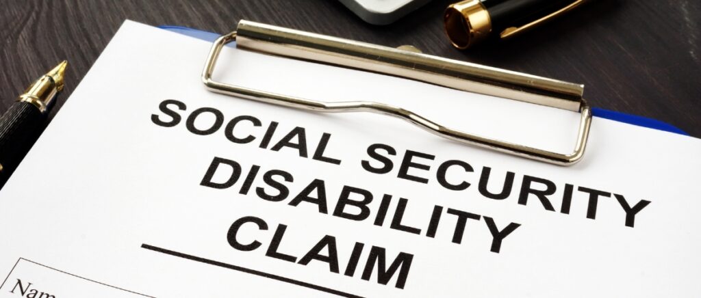 social security disability claim form