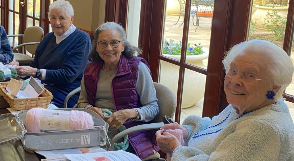 Seniors of Knit Wits from Edgemere